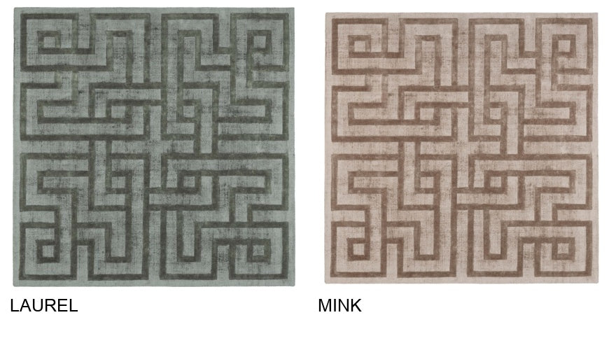 SITAP LABYRINTH — colour and design choices, labelled manufacturer photographs