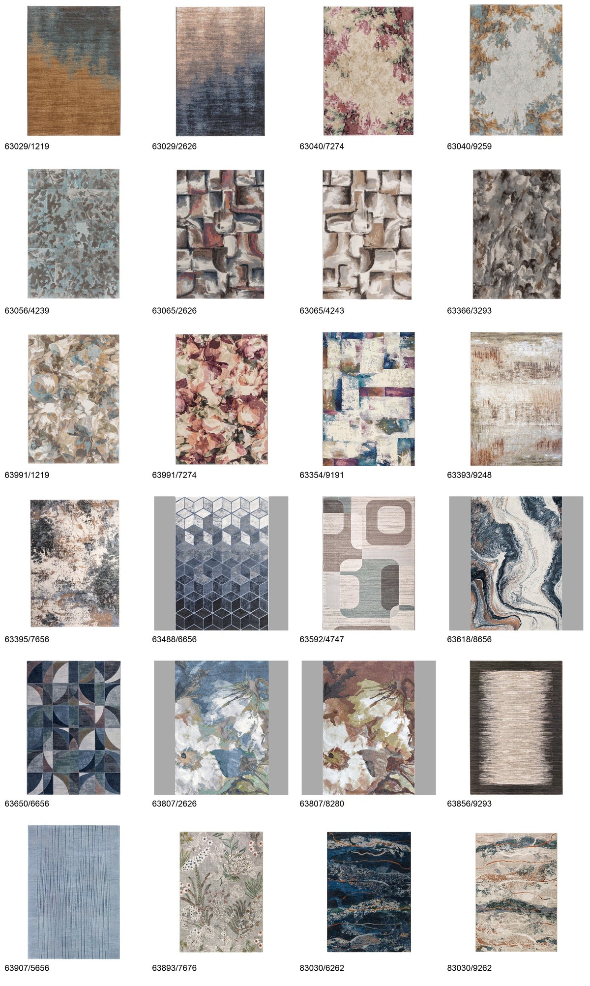 SITAP LAGUNA — colour and design choices, labelled manufacturer photographs