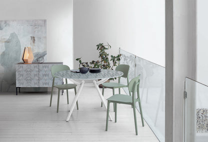 Target Point Dining Table Smile 120 — Fixed Round — product view 2