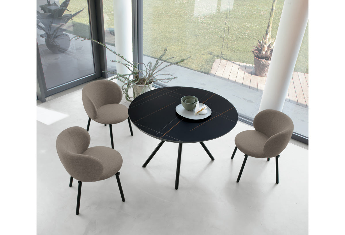 Target Point Dining Table Smile 120 — Fixed Round — product view 4