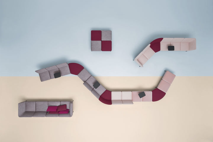Pedrali Sofa SOCIAL Four-Seater