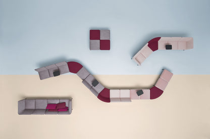 Pedrali Sofa SOCIAL Two-Seater