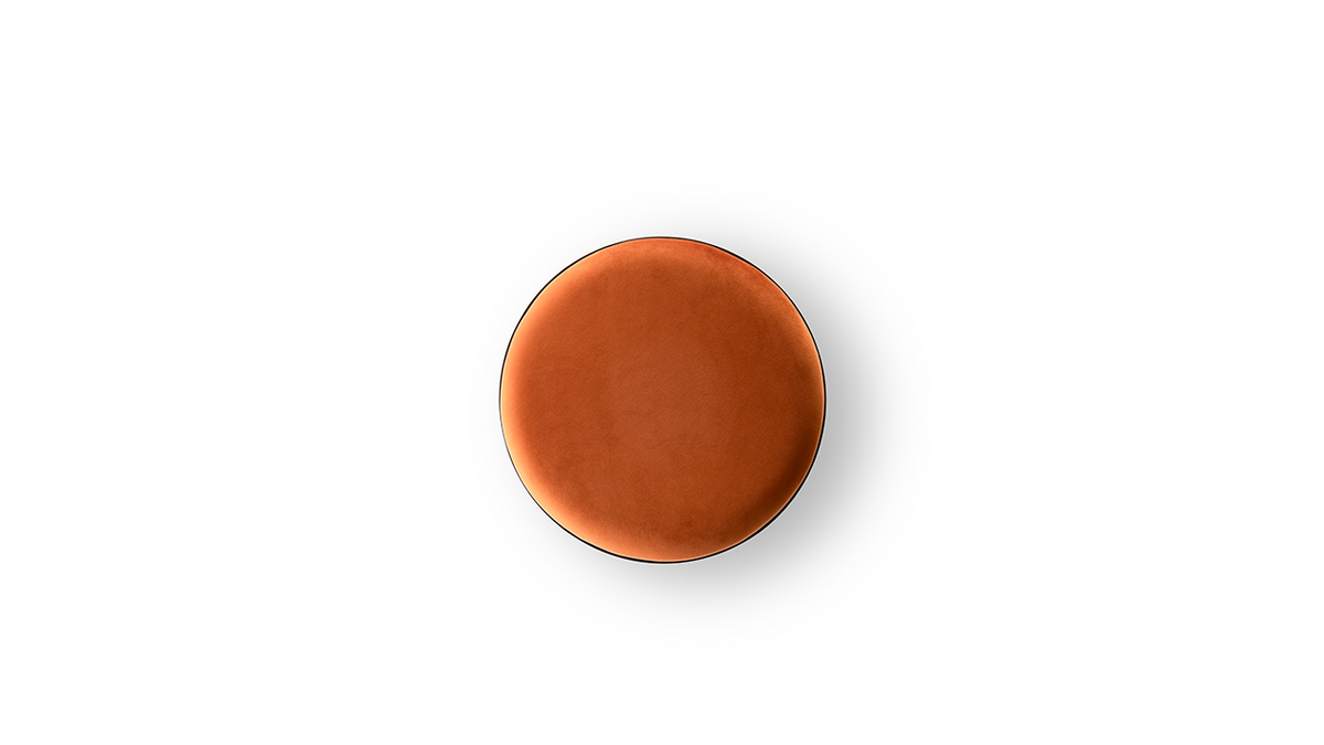 TAU 40 STEEL POUF — Reflex