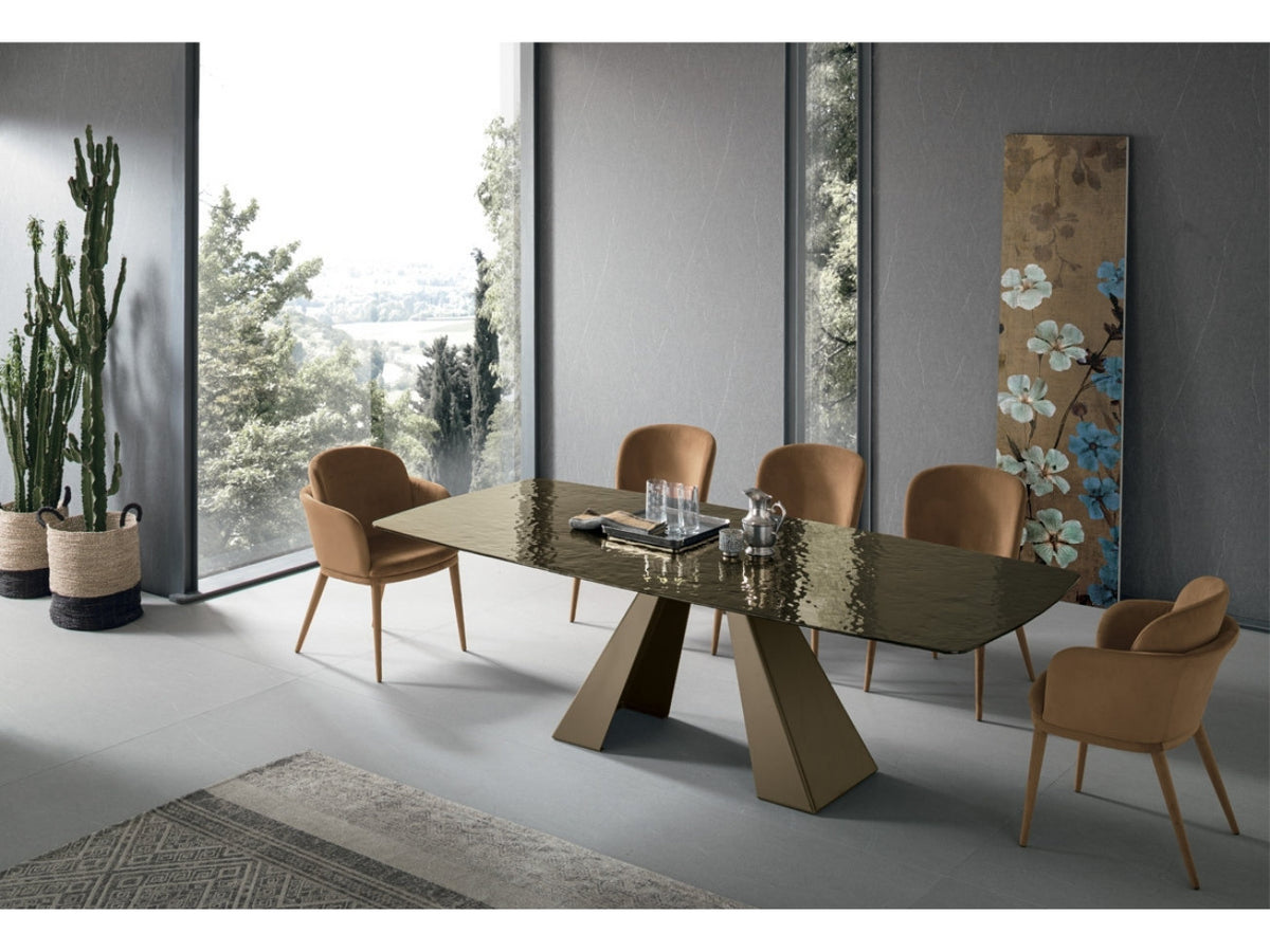Target Point Dining Table Taurus 230 — Fixed Rectangular Wood — product view 3