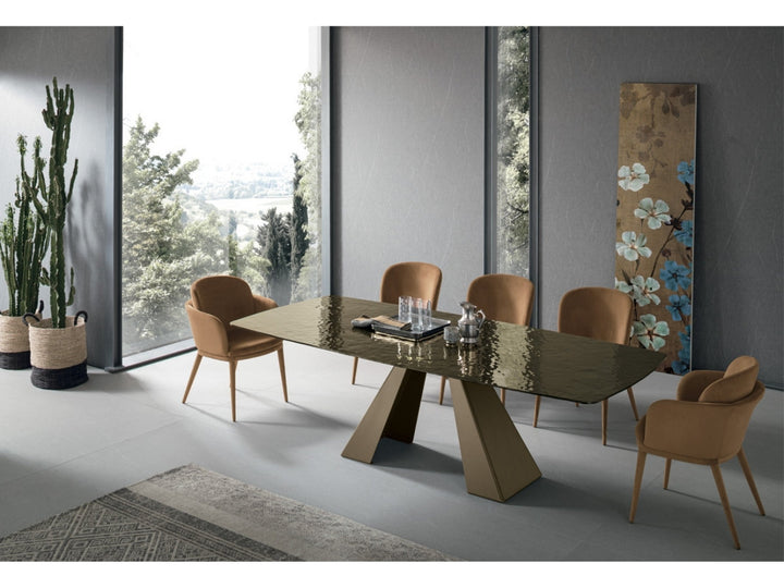 Target Point Dining Table Taurus 230 — Fixed Rectangular Wood — product view 3