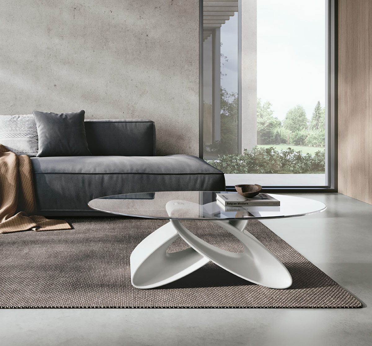 Target Point Dining Table Eclipse 200 — Extendable Barrel-shaped — product view 7