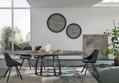 Target Point Dining Table Cosmos 160 — Extendable Barrel-shaped — product view 7
