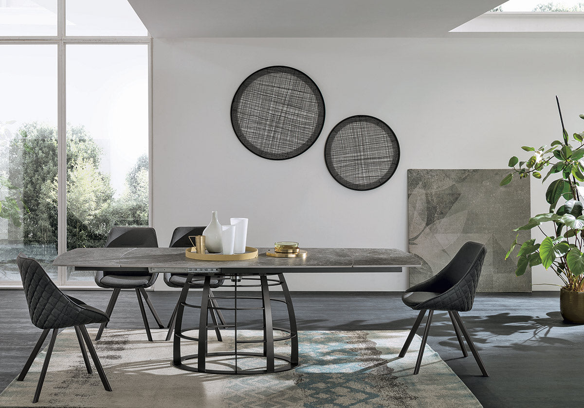 Target Point Dining Table Cosmos 160 — Extendable Barrel-shaped — product view 14