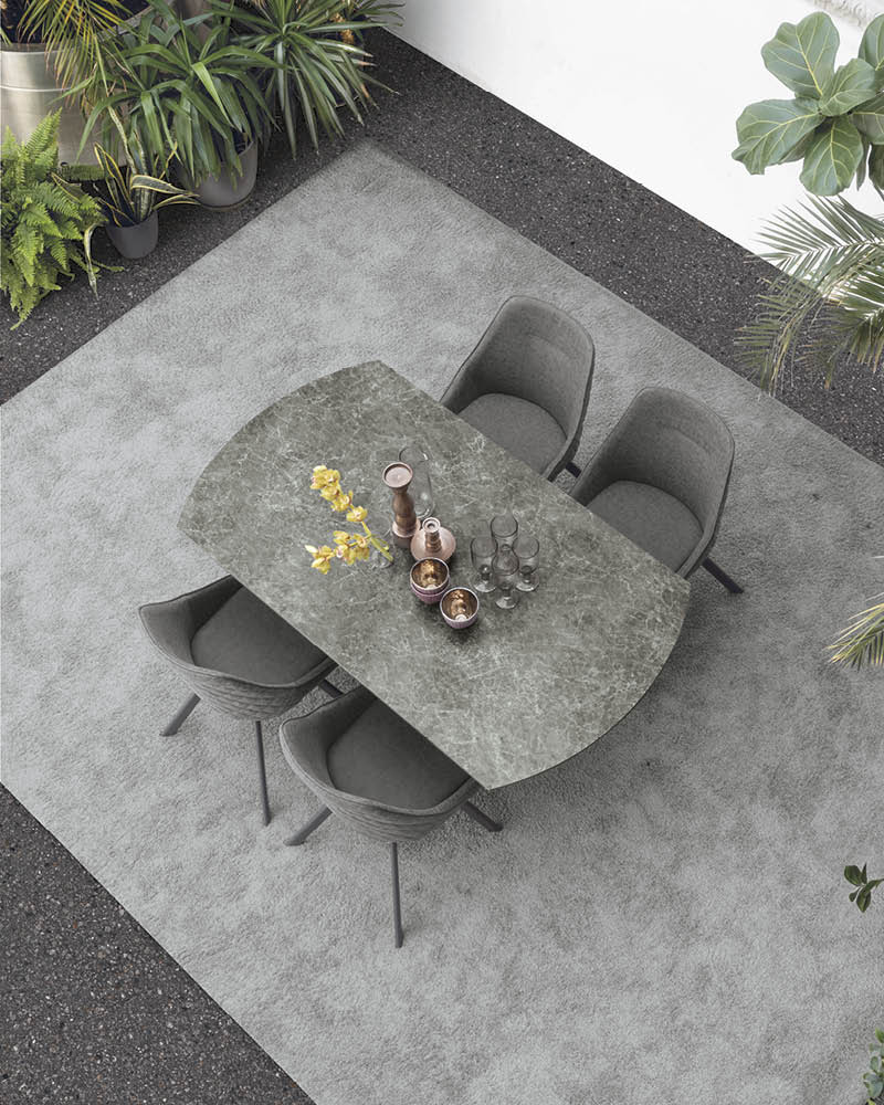 Target Point Dining Table Mercury 130 — Fixed Rectangular — product view 3