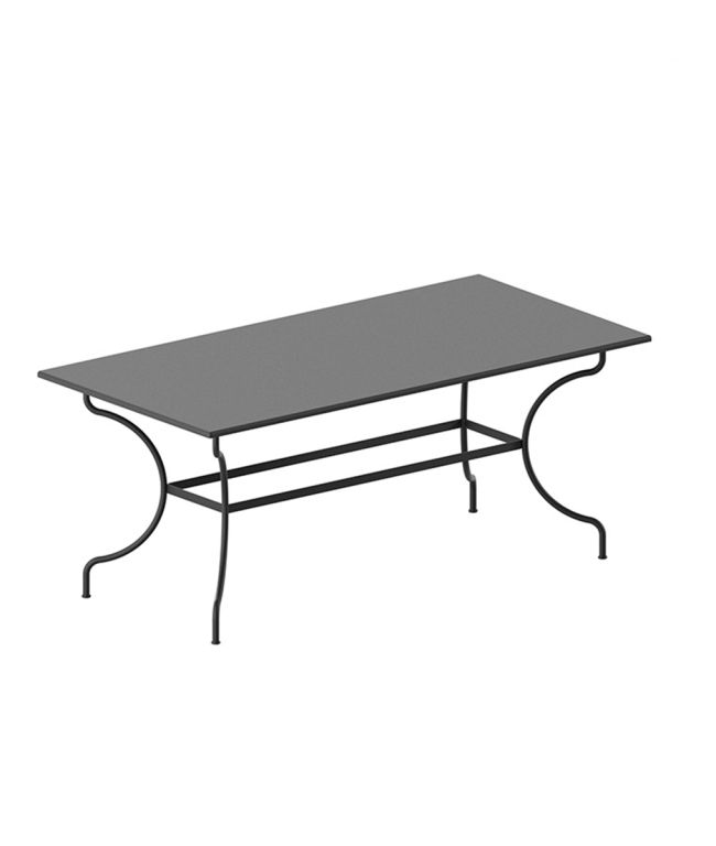 Unopiù Igea Rectangular extendable iron table | Unopiù