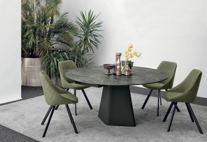 Target Point Dining Table Tay 160 — Extendable Round — product view 2