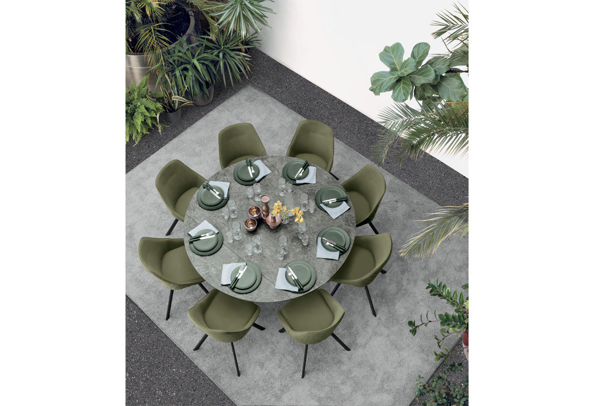 Target Point Dining Table Tay 160 — Extendable Round — product view 4