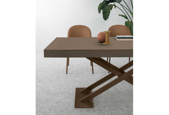 Target Point Dining Table Tolomeo 160 Gres Vetro — Extendable Rectangular — product view 3