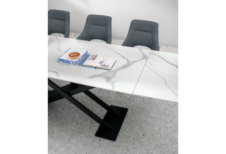 Target Point Dining Table Tolomeo 180 — Extendable Rectangular — product view 4