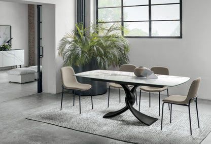 Target Point Dining Table Twist 160 — Extendable Rectangular — product view 2