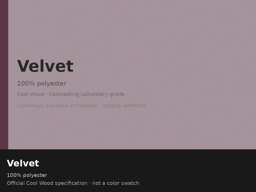 Finish · Velvet