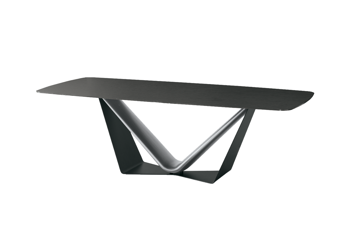 Target Point Dining Table Velar 240 — Fixed Barrel-shaped — product view 3