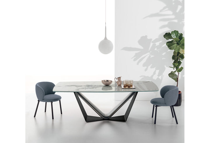 Target Point Dining Table Velar 240 — Fixed Barrel-shaped — product view 5