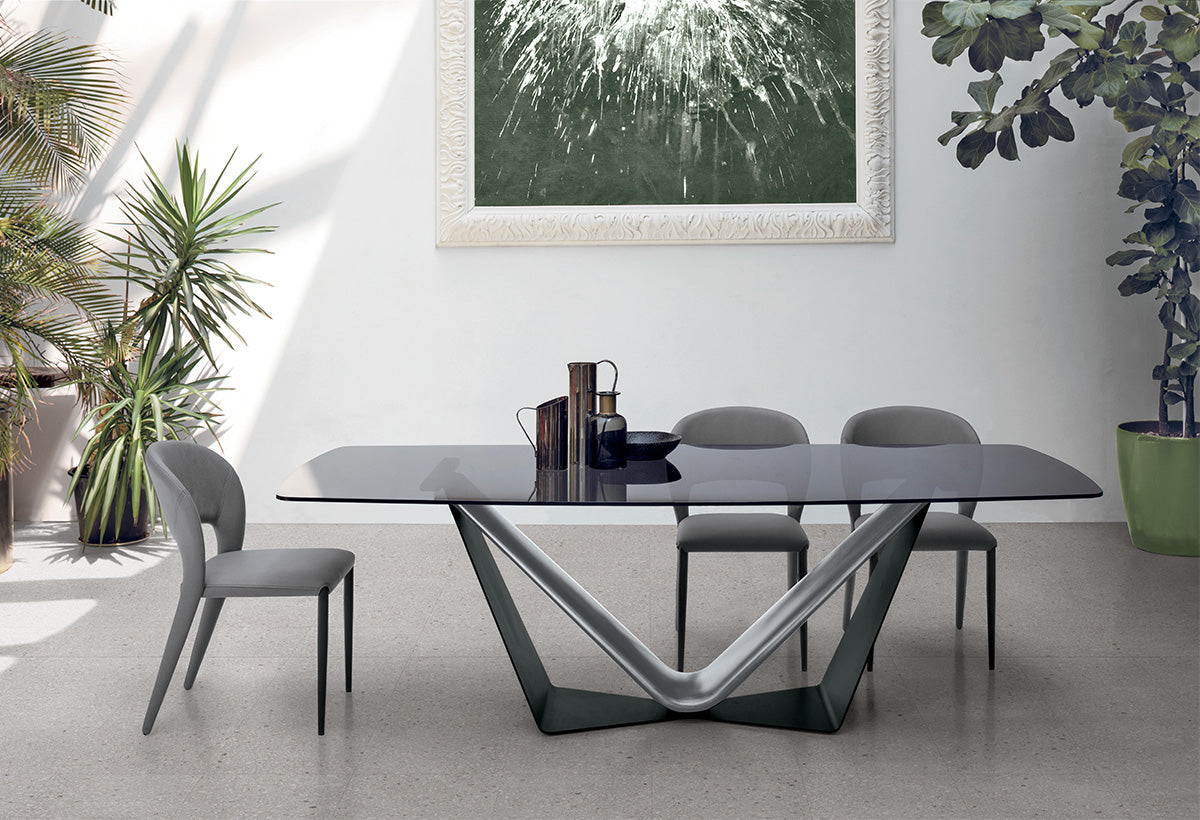 Target Point Dining Table Velar 240 — Fixed Barrel-shaped — product view 6