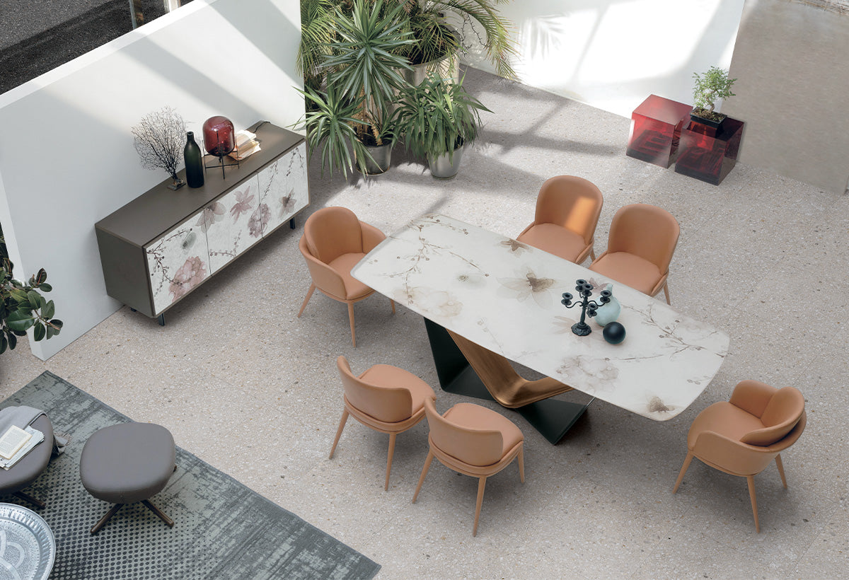 Target Point Dining Table Velar 240 — Fixed Barrel-shaped — product view 7