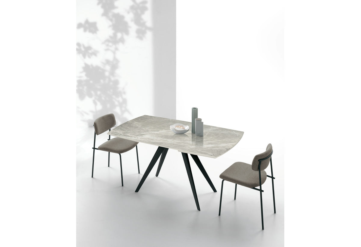 Target Point Dining Table Vortice 160 — Extendable Barrel-shaped — product view 4