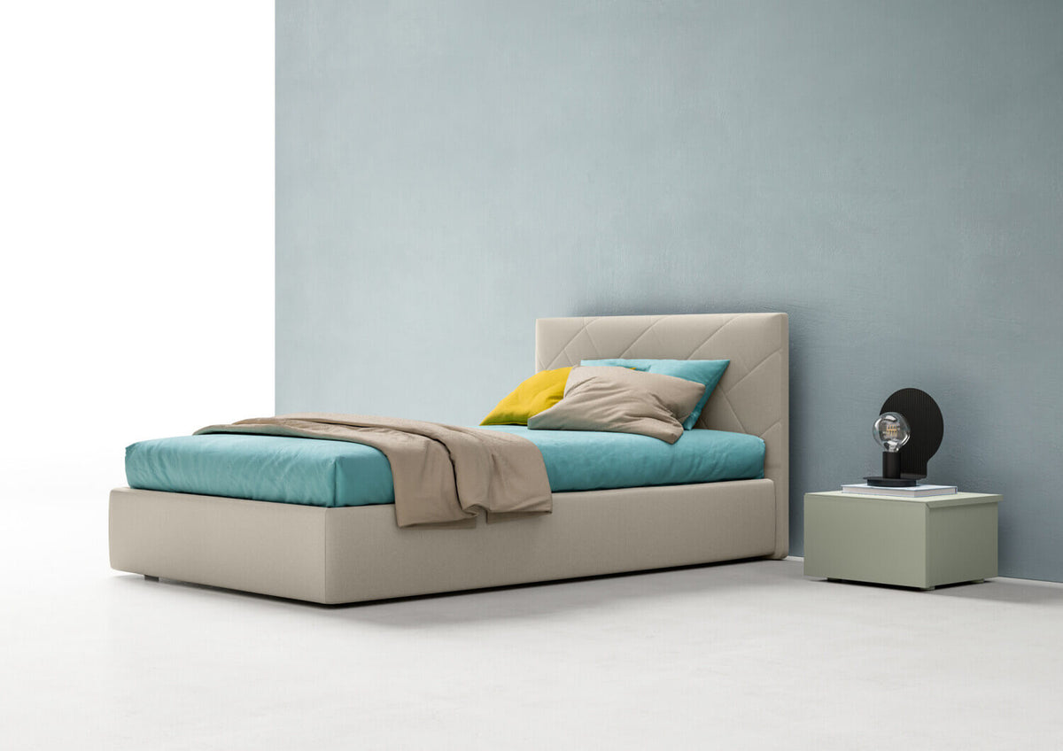 Zalf Icon Small upholstered bed — official manufacturer photograph