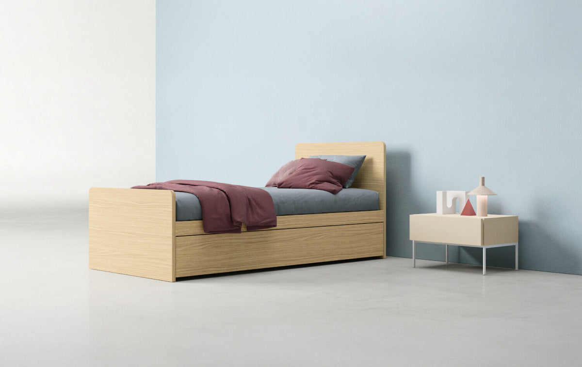 Zalf Radius bed — official manufacturer photograph