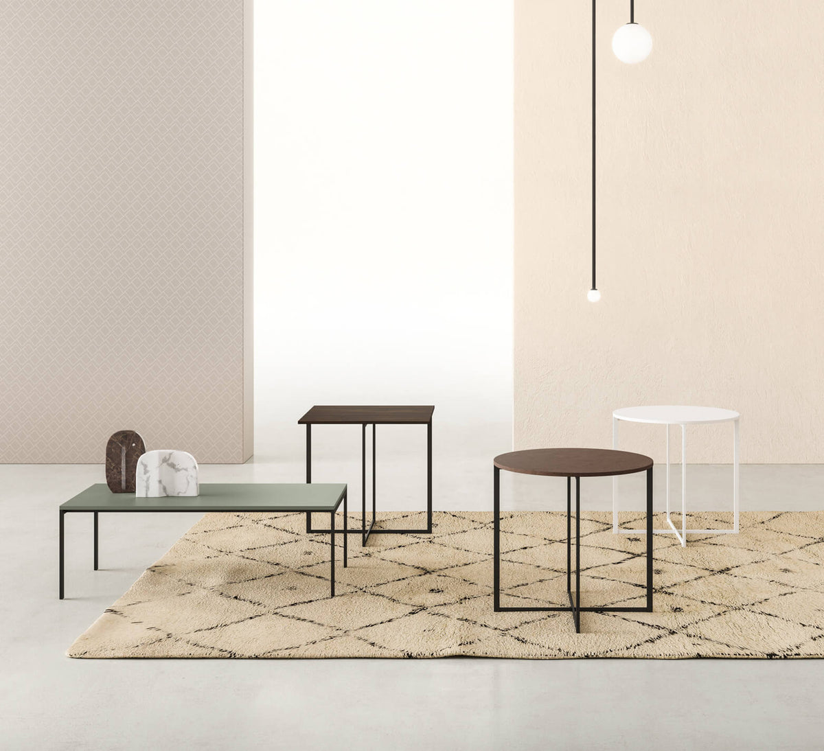 Zalf Tic Tac bedside table — official manufacturer photograph