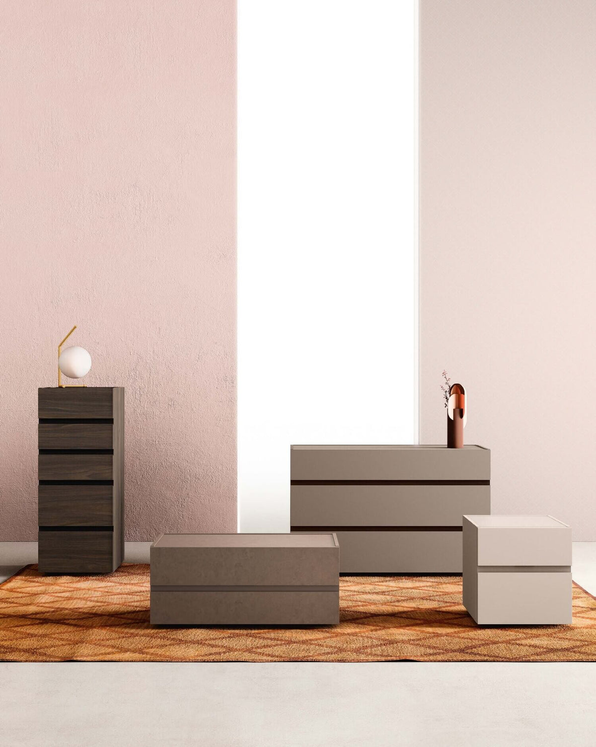 Zalf Grip bedroom storage units — official manufacturer photograph