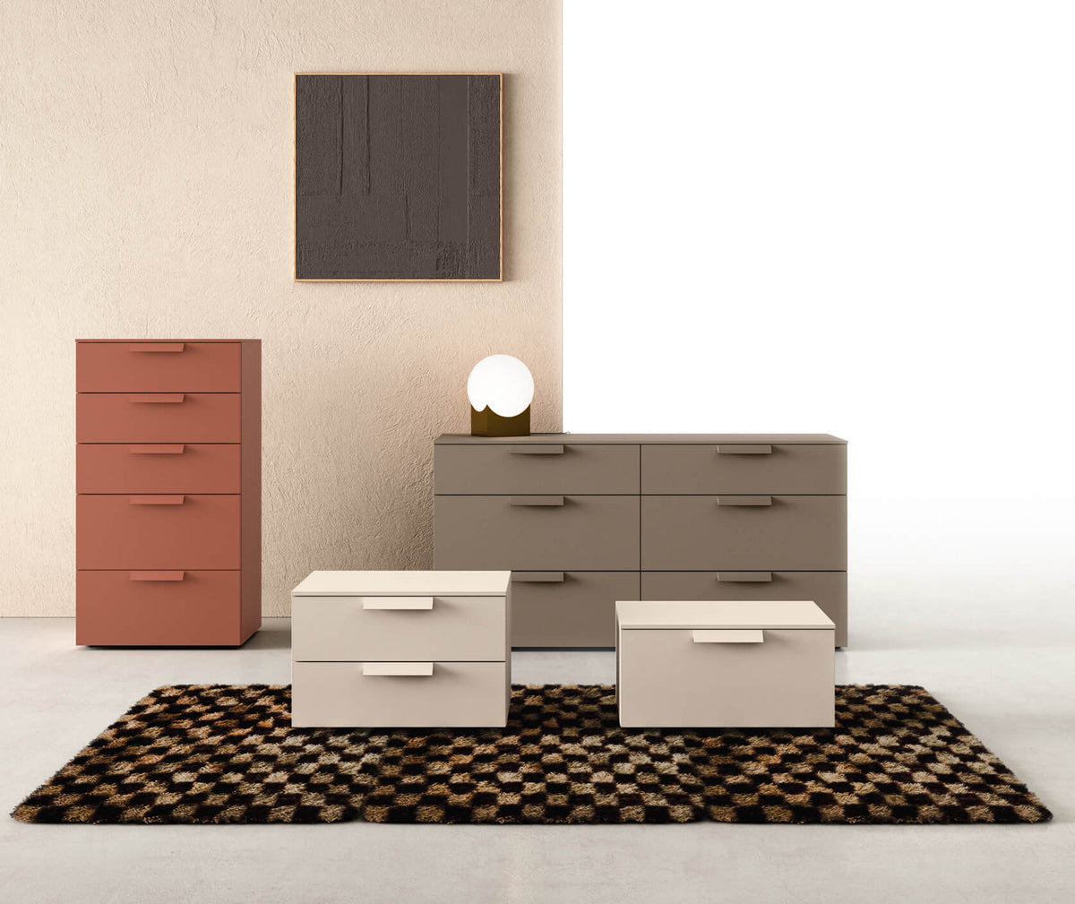 Zalf Raster bedroom storage units — official manufacturer photograph