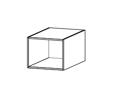 Zalf Modulor wall system storage units — official manufacturer technical illustration