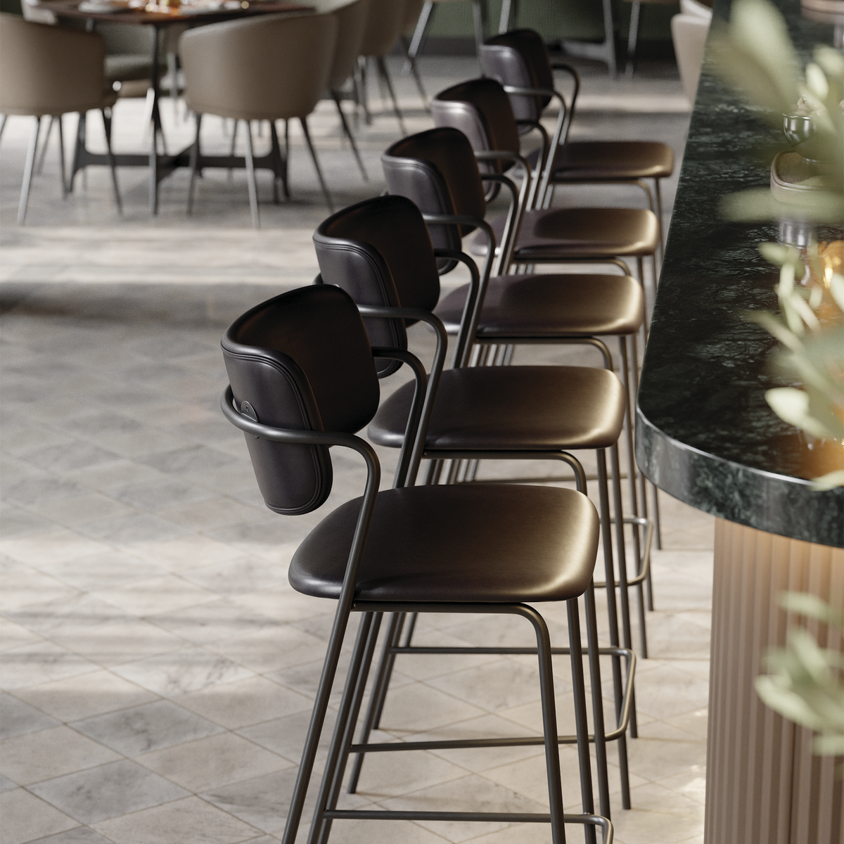 DAN-FORM Counter Stool ZED