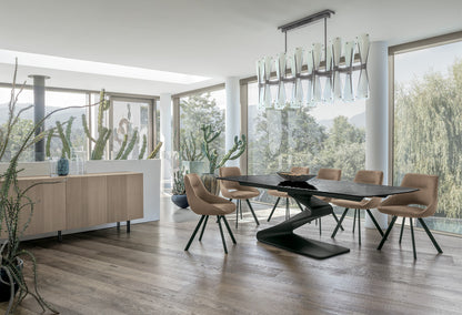 Target Point Dining Table Zed 200 — Extendable Barrel-shaped — product view 5