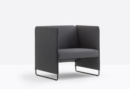 Pedrali Lounge Armchair Zippo ZIPL1P