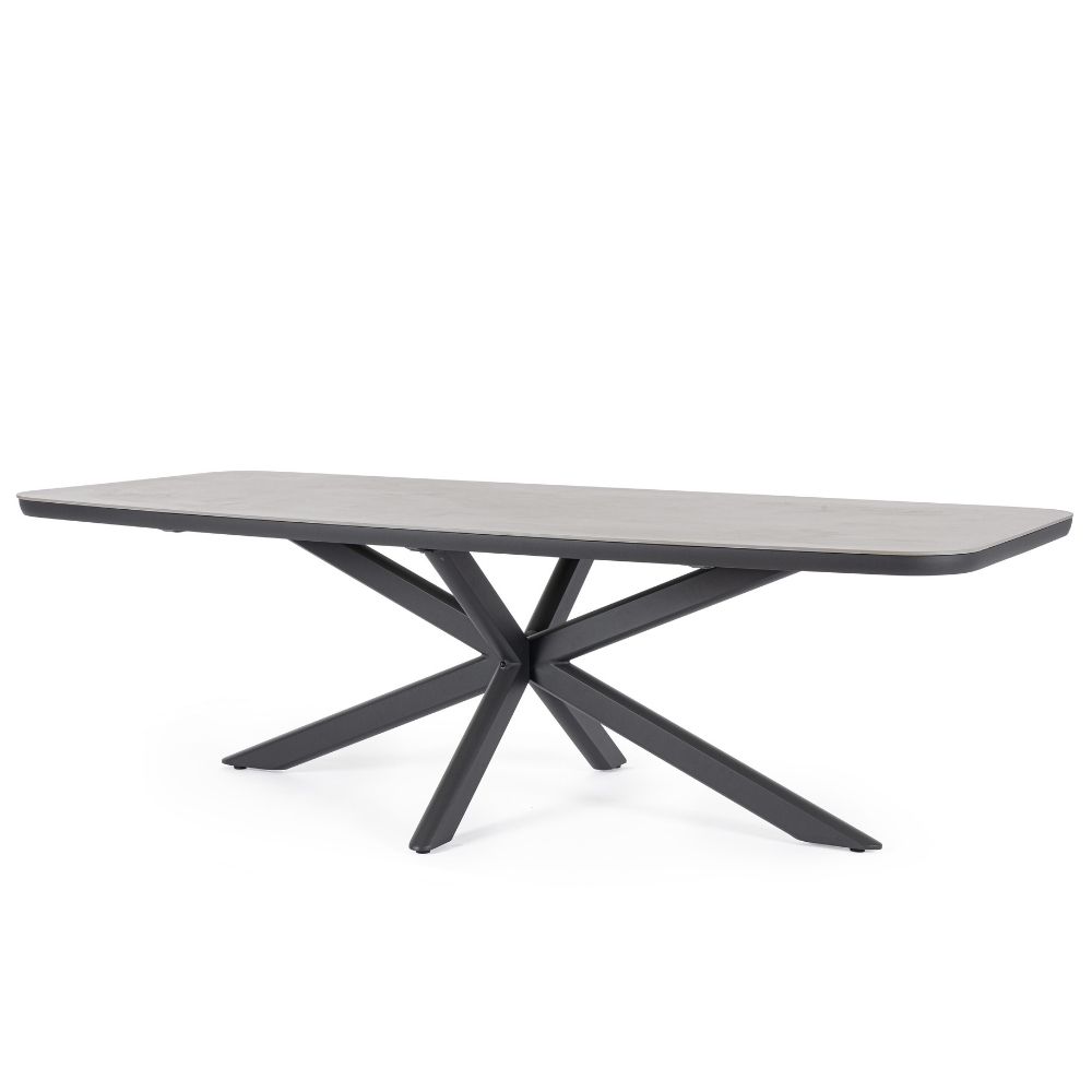 Outdoor table ISACCO ANTHRACITE 240X110
