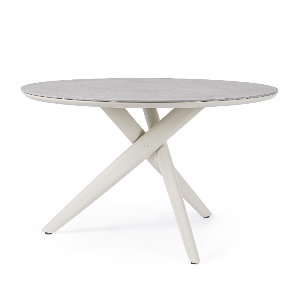 Outdoor round table JULIAN PELICAN D120