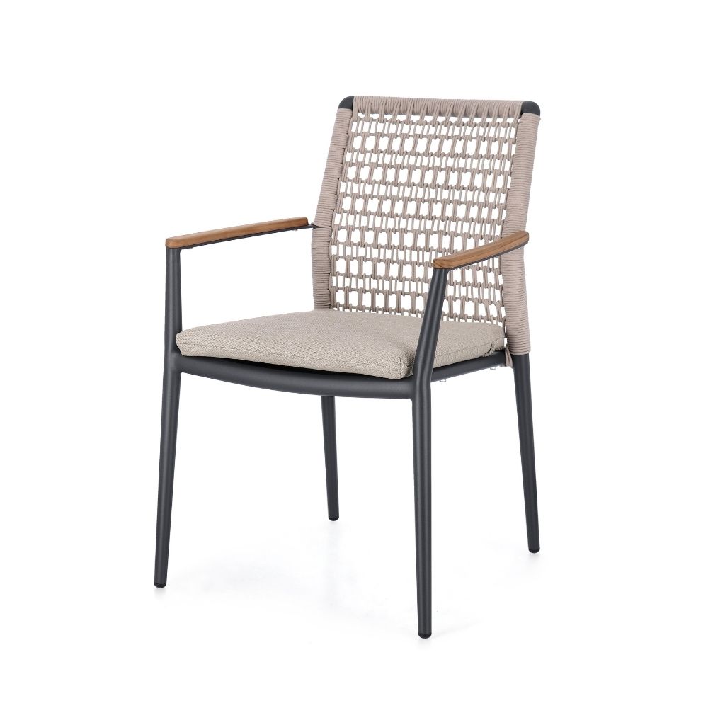 Bizzotto - Garden Chair Maddox Anthracite